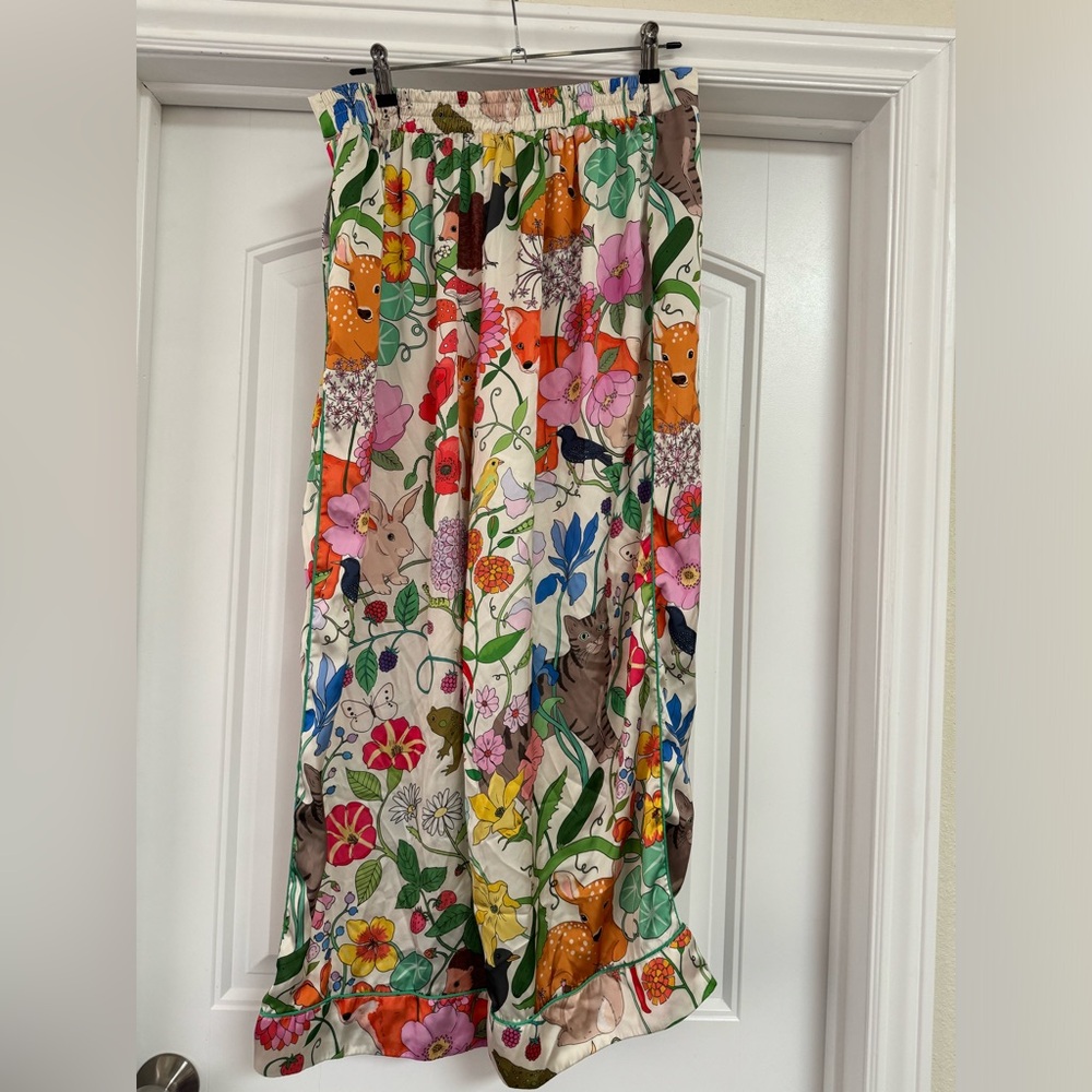 Karen Mabon Floral and Animal Print Pants - Picture 5 of 8